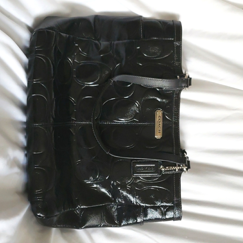 Coach black purse